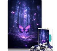 Galaxy Butterfly Jigsaw Puzzles for Teenagers 1000 Piece,for Educational Game Challenge Toy for Is Ideal As A Gift for The Whole Family (38x26cm)