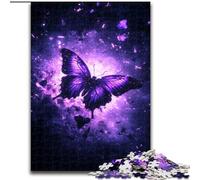 Galaxy Butterfly Jigsaws 1000 Pieces for Teenagers, Suitable for Ages 14 And Up Toy Wall Decor Birthday And Unique Gifts (50x75cm)