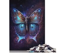 Galaxy Butterfly Jigsaws Puzzles for Adult 500 Pieces Difficult Jigsaw Puzzles, Impossible Puzzle for Age 18 Years Up 500pcs (52x38cm)
