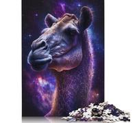 Galaxy Camel Space 500 Piece Jigsaw Puzzles for Adults | | Family Fun Jigsaws Puzzles for Adults Gifts Intellectual Games 500pcs (52x38cm)
