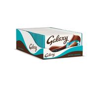 Galaxy Chocolate Bar, Salted Caramel & Milk Chocolate, 135g Pack of 24