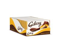 Galaxy Chocolate Bar, Smooth Caramel and Milk Chocolate, 135g, Pack of 24