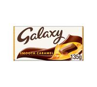 Galaxy Chocolate Bar, Smooth Caramel & Milk Chocolate, 135g, Ideal for Gift, Snacks or Hamper