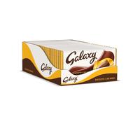 Galaxy Chocolate Bar, Smooth Caramel, Milk Chocolate, 135g, Pack of 24