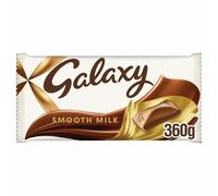 Galaxy Chocolate Bar, Smooth Milk Chocolate, 360g (Pack Of 2) Ideal as a Gift