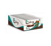 Galaxy Chocolate Bar, Smooth Mint and Chocolate, 110g, Pack of 24