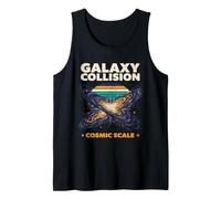 Galaxy Collision Cosmic Scale Tank Top