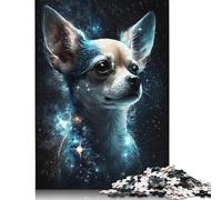 Galaxy Colourful Chihuahua Puzzles for Adults 1000 Piece Puzzle for Teenager Age 12 Years Up Christmas Eve Gifts 1000pcs (75x50cm)