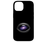 Galaxy Cosmic Alien Surreal All-Seeing Spiritual Eye Sci-Fi Case for iPhone 14