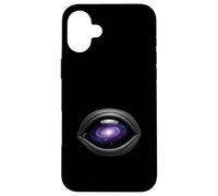 Galaxy Cosmic Alien Surreal All-Seeing Spiritual Eye Sci-Fi Case for iPhone 16 Plus