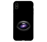 Galaxy Cosmic Alien Surreal All-Seeing Spiritual Eye Sci-Fi Case for iPhone XS Max