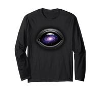 Galaxy Cosmic Alien Surreal All-Seeing Spiritual Eye Sci-Fi Long Sleeve T-Shirt
