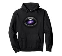 Galaxy Cosmic Alien Surreal All-Seeing Spiritual Eye Sci-Fi Pullover Hoodie