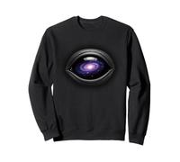 Galaxy Cosmic Alien Surreal All-Seeing Spiritual Eye Sci-Fi Sweatshirt