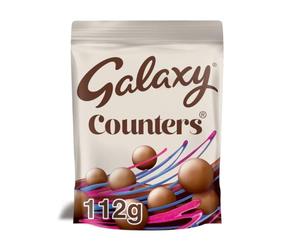 Galaxy Counters Milk Chocolate Buttons Pouch Bag 112g