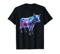 Galaxy Cow Cosmic Space Nebula Stars Universe T-Shirt