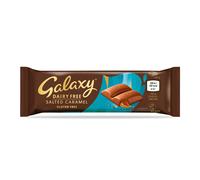 Galaxy Dairy Free Chocolate Bar ? Salted Caramel ? Dairy Free, Vegan, Plant-Based, Smooth & Creamy, Gluten Free, Milk Alternative, Suitable for