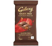 Galaxy Dairy Free Hazelnut Praline 100g, (Pack of 1)