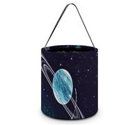 Galaxy Decor Halloween Tote Candy Bags Trick Or Treat Candy Bags Reusable Candy Basket With Handles Multipurpose Gifts Bag For Festival Party Gathering