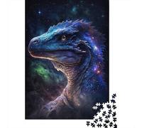 Galaxy Dinosaurs Puzzle Brain Teaser 100% Recycled Cardboard Jigsaw Puzzle for Kids And Adults Age 12 Years Up 300pcs (40x28cm)