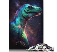 Galaxy Dinosaurs Puzzle Creative Games Premium Cardboard Jigsaw Puzzle for Women Men Birthday Present 1000pcs (75x50cm)