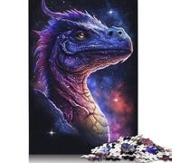 Galaxy Dinosaurs Puzzle Family Fun Paper Rectangular Jigsaw Puzzle for Boy Or Girl 1000pcs (75x50cm)