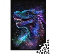 Galaxy Dinosaurs Puzzle for Adults And Teenagers 1000 Pieces Paper Puzzles for Teenagers Gifts Brain Teaser Game 1000pcs (38x26cm)