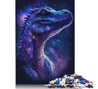 Galaxy Dinosaurs Puzzle for Adults And Teenagers 1000 Pieces Paper Puzzles for Teenagers Gifts Brain Teaser Game 1000pcs (75x50cm)