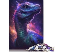 Galaxy Dinosaurs Puzzle Premium 100% Recycled Board 100% Recycled Cardboard Jigsaw Puzzle for Kids And Adults Age 12 Years Up 1000pcs (75x50cm)