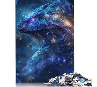 Galaxy Dragon Overlord Puzzle 500 Piece Adult Jigsaw Puzzle Puzzle Adult Jigsaw Puzzle Educational Game Challenge Toy 500pcs (52x38cm)