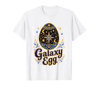 Galaxy Egg Pysanky Cosmic Constellation Art T-Shirt