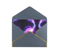Galaxy Energy Blank Cards With Envelopes,Greetings Single Cards With Envelopes,Send To A Close Friend