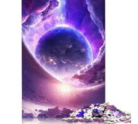 Galaxy Fantasy Planet 500 Piece Jigsaw Puzzles for Adults | | Family Fun Jigsaws Puzzles for Adults Gifts Intellectual Games 500pcs (52x38cm)