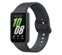 Galaxy Fit3 IP68 5ATM Connected Watch with Silicone Strap, Dark Grey