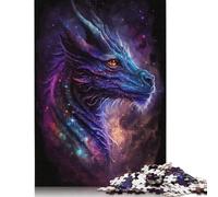 Galaxy Flying Dragon 500 Pieces Of Jigsaw Puzzle For Adults Puzzle Puzzle Sets For Family Educational Game Jigsaws 500pcs (52x38cm)