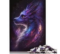 Galaxy Flying Dragon Jigsaw 500 Pieces Of Jigsaw Puzzle For Adults Puzzle Puzzle Sets For Family Educational Game 500pcs (52x38cm)