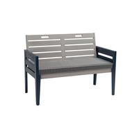 Galaxy Garden Bench by Florenity Galaxy - 2 Seats Grey Cushions