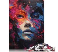 Galaxy Girl No6 Jigsaw Puzzles Puzzle for Adults Kids. 1000 Pieces Great Gifts Challenge Toy Educational Game Home Decoration for Adults& Kids Age 14 Years Up 1000pcs (38x26cm)