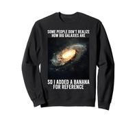 Galaxy Graphic Meme Funny Science Astrophysics Astrology Sweatshirt