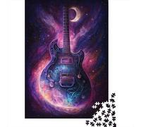 Galaxy Guitar Jigsaw Puzzle 1000 Piece Jigsaw Puzzles Game for Adults And Paper Puzzles Educational Toys 38x26cm/1000pcs
