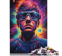 Galaxy Guy No2 Jigsaw Puzzles Puzzle for Adults Kids. 1000 Pieces Great Gifts Challenge Toy Educational Game Home Decoration for Adults& Kids Age 14 Years Up 1000pcs (75x50cm)