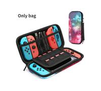 (Galaxy) HEYSTOP Bag for Nintend Switch Case Portable Waterproof Hard Protective Storage Bag for Nitend Switch Console & Game Accessories