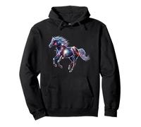 Galaxy Horse Cosmic Space Nebula Stars Universe Pullover Hoodie