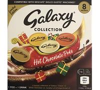 Galaxy Hot Chocolate Pods Variety Selection includes Bourbon biscuits and Nuade Toffee Gift (Galaxy chocolate collection)