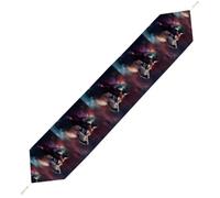Galaxy Husky Dog Funny Table Runner Dining Tables Covers