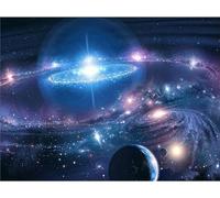 Galaxy in the Universe - 1000 Piece Paper Puzzle - Puzzle Game for the Whole Family 26x38cm