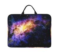 Galaxy In The Universe 14 Inch Printed Laptop Sleeve, 600d Oxford-Cloth Shockproof Laptop Case With Thickened Pearl Cotton,Waterproof Portable Laptop Handbag Cover