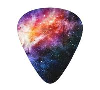 Galaxy In The Universe Acoustic Guitar Picks - Premium Guitar Plectrum For Bass And Electric Guitar