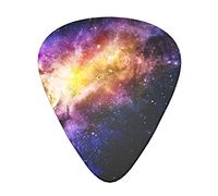 Galaxy In The Universe Guitar Picks 12-Pack, Guitars Accessories For Men Women Professional Guitarist, Musicians And Beginner