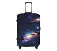 Galaxy in The Universe Print Double Sided Elastic Protection Universal Suitcase Cover Unique Luggage Protector